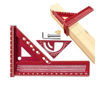 Angle Square, Carpenter Ruler, Portable Precision Marking -Angle Square for Drafting, Woodworkings, Engineerings, Carpentry, Constructions, Projects, Measurement Tools