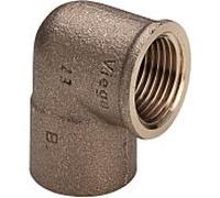 Viega angle 107581 22 mm x Rp 3/4, 90 degrés, bronze