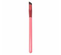 Angled Eyebrow Brush Artificial Fiber Comfortable Handle Portable Eyeliner Brush for Travel Home