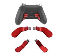Anglepingping 4 Pack Paddles for Xbox Elite 2 Controller Paddles, Paddle for Xbox One Elite Controller Series 2/Series 1/2 Core, Red
