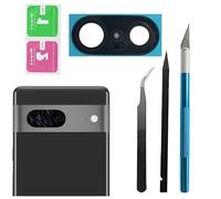 Anglepingping Pixel 7 Lentille de rechange pour appareil photo arrière Google Pixel 7 avec adhésif pré-installé et kit d'outils de réparation