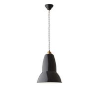 Anglepoise Original 1227 Brass Maxi Pendant Pendelleuchte, Jet Black