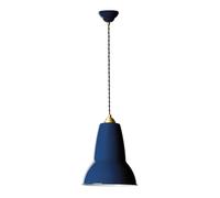Anglepoise Original 1227 Brass Midi Pendant Pendelleuchte, Ink Blue
