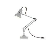 ANGLEPOISE Original 1227 Mini lampe de table, gris tourterelle, idéale pour bureau ou chevet, bras flexible, finition peinture brillante avec abat-jour en acier, base en fonte avec couvercle en acier