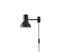 Anglepoise Type 75 Mini Wall Light with Cable Wandleuchte, Jet Black