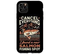 Angler Annuler Tout ce Que J'Ai trouvé Un Nouveau Spot de pêche au Saumon Coque pour iPhone 11 Pro Max