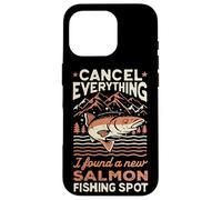Angler Annuler Tout ce Que J'Ai trouvé Un Nouveau Spot de pêche au Saumon Coque pour iPhone 16 Pro