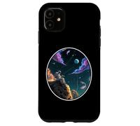 Angler Astronaute Space Fisherman Universe Alone Dream Coque pour iPhone 11