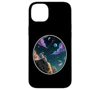Angler Astronaute Space Fisherman Universe Alone Dream Coque pour iPhone 14 Plus