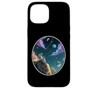 Angler Astronaute Space Fisherman Universe Alone Dream Coque pour iPhone 15