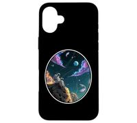 Angler Astronaute Space Fisherman Universe Alone Dream Coque pour iPhone 16 Plus