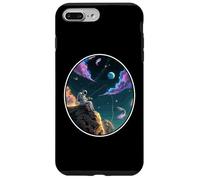 Angler Astronaute Space Fisherman Universe Alone Dream Coque pour iPhone 7 Plus/8 Plus