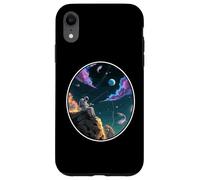 Angler Astronaute Space Fisherman Universe Alone Dream Coque pour iPhone XR