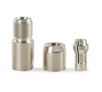 Angles Grinder À L'adaptateur De Chucks Droits Avec Des Collets Doubles 3 Mm Et 6 Mm Pour Des Tâches Broyage Précises Angle Collets Droits