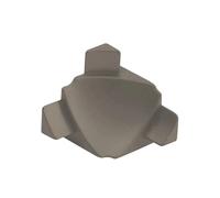 Angles intérieurs 3D pour profilés de raccordement mural T-COVE titane (11 mm)