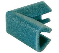 Angles Mousse Bleu Format 100 x 100 m/m en Forme de U 20/35 pour la Protection des Cadres Lors de déménagements ou Lors d'expédition CBJ Emballages (50)