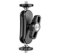 Angles réglables multi-fonctions adaptateur de montage pour appareil photo reflex numérique solide et portable pour voyageurs support de photographie en aluminium