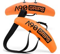 Angles90 Grips - Poignées Originales pour Traction, Accessoires pour tirage à la poulie, Rowing T-Bar, Machine à câbles, poignée en D, Force de préhension, équipement de Gym, Barre pour dorsaux