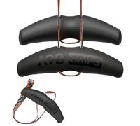 Angles90 Grips - Poignées Originales pour Traction, Accessoires pour tirage à la poulie, Rowing T-Bar, Machine à câbles, poignée en D, Force de préhension, équipement de Gym, Barre pour dorsaux