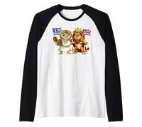 Angleterre Drapeau Grèce Royaume-Uni Origines grecques Manche Raglan