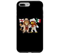 Angleterre Drapeau Mexique origines mexicaines Royaume-Uni Coque pour iPhone 7 Plus/8 Plus