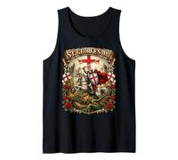 Angleterre RedCross St George's Day Graphic Classic English Débardeur