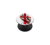 Angleterre St George's Day Graphic Classic English PopSockets PopGrip Adhésif