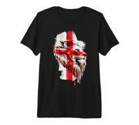 Angleterre St George's Day Graphic Classic English T-Shirt Haut de Gamme