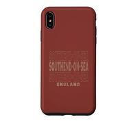 Angleterre Vintage de Southend-on-Sea Coque pour iPhone XS Max