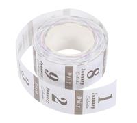 Angoily 1 Boîte Autocollants Calendrier Mensuel Numérotés pour Planificateur Étiquettes Date Adhésives Colorées pour Organiser Journal Carnet Scrapbooking et Créatifs