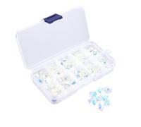 Angoily 1 Boîte Coffret Pendentifs Cristal Ab pour Bracelet Charm Collier Diy Bijoux Accessoires