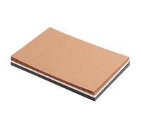 Angoily 1 Ensemble Cartes de Message Manuscrites Cartes Vides pour Filles Invitations Vintage Papier Kraft par Paquet pour Anniversaires et Fêtes