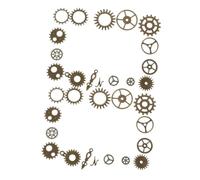 Angoily 1 Ensemble D'Accessoires D'Engrenages Mécaniques Décoration Vintage Breloques Uniques Pour La Fabrication De Bijoux Bijoux Steampunk Roue Dentée Accessoires Steampunk