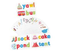 Angoily 1 Ensemble Jeu de Lettres Bois pour Éducatif de Reconnaissance des Mots et Cognitive Améliorez Lien Parent Matériaux de Qualité et Design Sûr