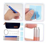 Angoily 1 Ensemble Kit de Outils de Peinture Lumineux pour Broderie Diy Ensemble de Stylos de Perçage pour Point de Croix Outils Manuels Pratiques avec Sac de Rangement sans Piles