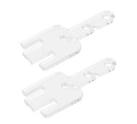 Angoily 1 Jeu Adaptateur De Tension pour Machine À Tricoter De Tiges Résistantes À Usure Compatible avec Addi King Express 2 Pièces
