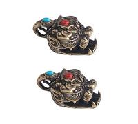 Angoily 1 Jeu Pendentifs Laiton Animaux Créatifs Ensemble Pour Diy Bijoux Et Accessoires De Clé Décor Vintage Pour De Sac Et Personnalisation 2 Pièces