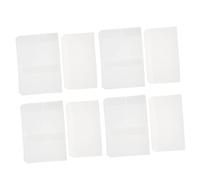 Angoily 1 Jeu Pochettes De Rangement Zippées Eva Lot pour Cartes De Visite Notes Et Reçus Transparentes Et Pratiques 10 Pièces