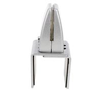 Angoily 1 pièce Pince de Fixation pour Écran de Bureau Verre Clip de Cloison U Type Pratique Ajustable pour Espace de Travail
