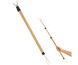 Angoily 1 rallonge pour alliage de crochet, tige durable, tige extensible, crochet robuste, crochet professionnel berger, tension d'outil de barre télescopique