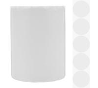 Angoily 1 rouleau d'autocollants pour imprimante thermique - Rouleaux d'étiquettes thermiques ronds de 10 cm - Papier adhésif thermosensible pour étiquette de nom, carte de remerciement,