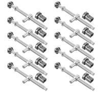 Angoily 10 Ensembles Lot de Vis Réglage Tendeur Chaîne Tronçonneuse Ajusteur Rapide Anti-Vibration de Rechange pour Entretien Forestier et Jardinage