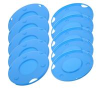 Angoily 10 Pièces Auto Flag Pole Suction Cup Base Cover Anti-Slip Protection Pad for Car and RV Flag Holders Scratch-Resistant Guard for Vehicle Paint