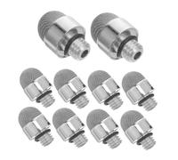 Angoily 10 pièces Capacitive Stylus Pen Tips Replacement with Screw and Sturdy Touchscreen Pen Nibs for Easy Installation and Long-Term Use