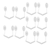 Angoily 10 Pièces Corde Anti-Perte télécommandée Accessoire de télécommande adhésif Ceinture lanière de téléphone Attache de télécommande rétractable câble pour