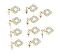Angoily 10 Pièces Couronnes Pendentifs pour Diy Décoration Accessoires pour Boucles Oreilles