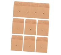 Angoily 10 pièces Kraft Paper CD Dvd Sleeves Protective Storage Envelopes For Home Office School Use