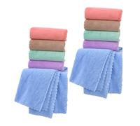 Angoily 10 pièces Lot de Couvertures Polaire Absorbantes pour Petits Animaux Tapis Doux pour Cage de Hamster Lapin Cochon et Rongeurs Entretien Facile et Séchage Rapide