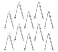 Angoily 10 Pièces Lot de Enfileurs Métalliques pour Cordons et Élastiques Outil de Couture Robuste et Polyvalent pour Réparation de Vêtements Passage Facile de Strings et Ceintures