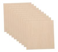 Angoily 10 Pièces Planches Vierges pour Bricolage Matériaux pour Modèles Architecture Décoration et Projets Artisanat